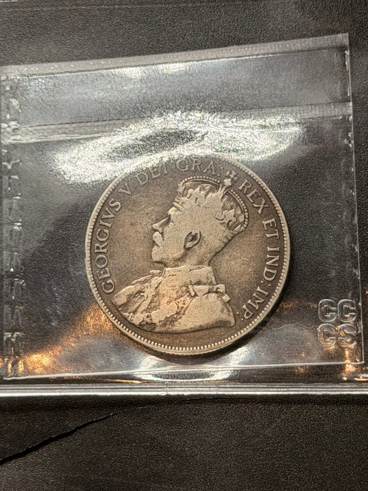 1913 Canada 50 Cent CCCS Graded VG-8