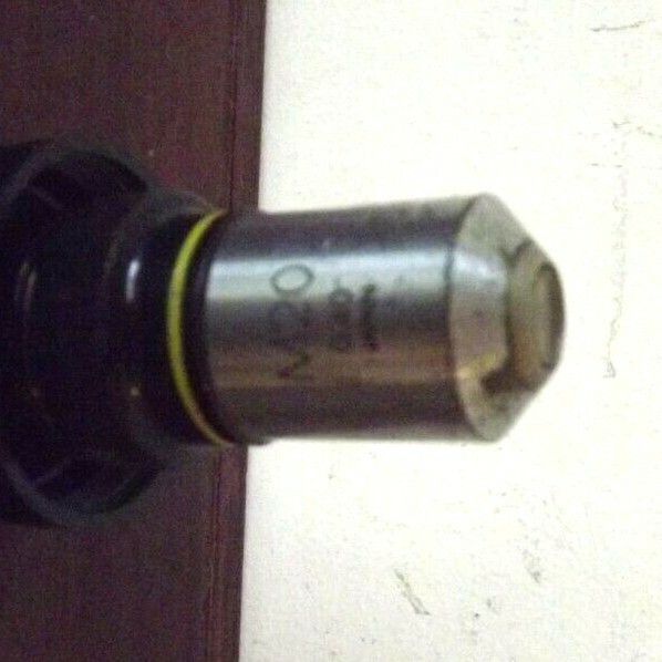 OLYMPUS M20 0.40 20X MICROSCOPE LENS USED