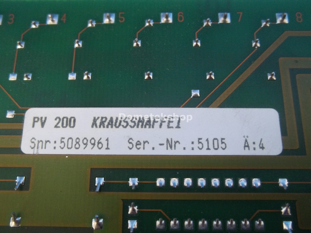 Krauss Maffei PV 200 Interface Card