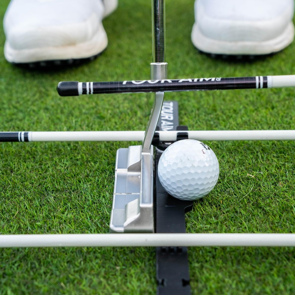 + Alignment Stick Adapter — Perfect Your Aim, Alignment, Face Angle, and Ball...