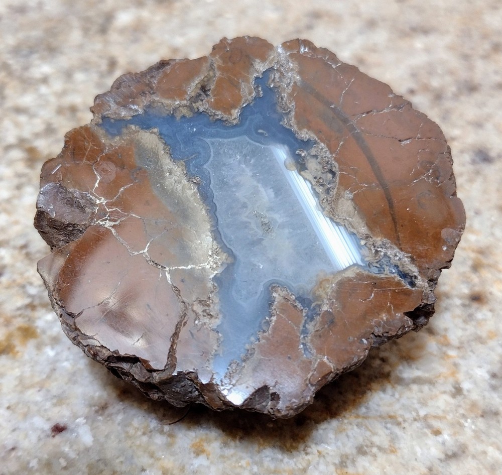 Cut And Polished Geode