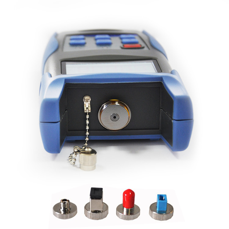 Handheld Fiber Optic Cable Tester Self-calibration Function Optical Power Meter