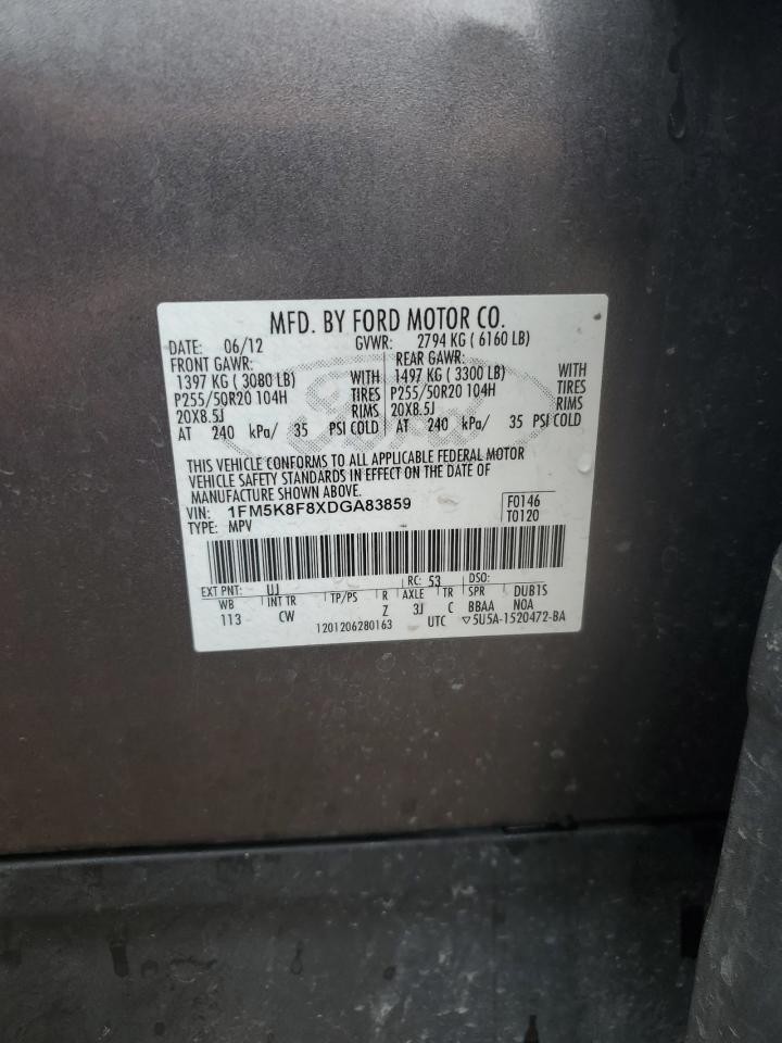 Ford Explorer 2011-2016 Telematics Interface Module Communication BT4T14D212BU