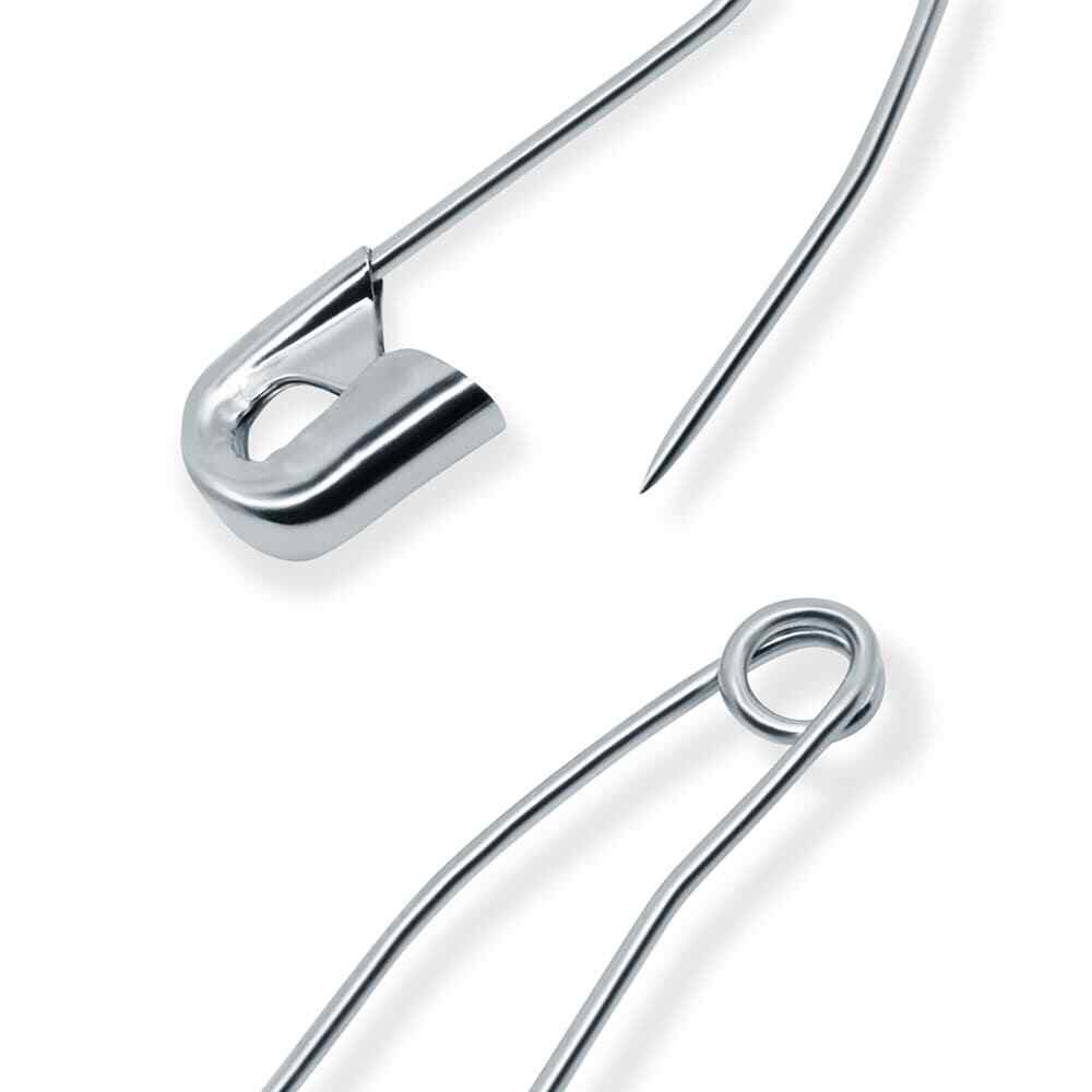 50Pk Curved Safety Pins (Size 1), Dritz