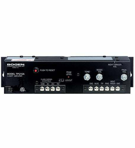 Bogen TPU15A Bogen 15 Watt Amplifier