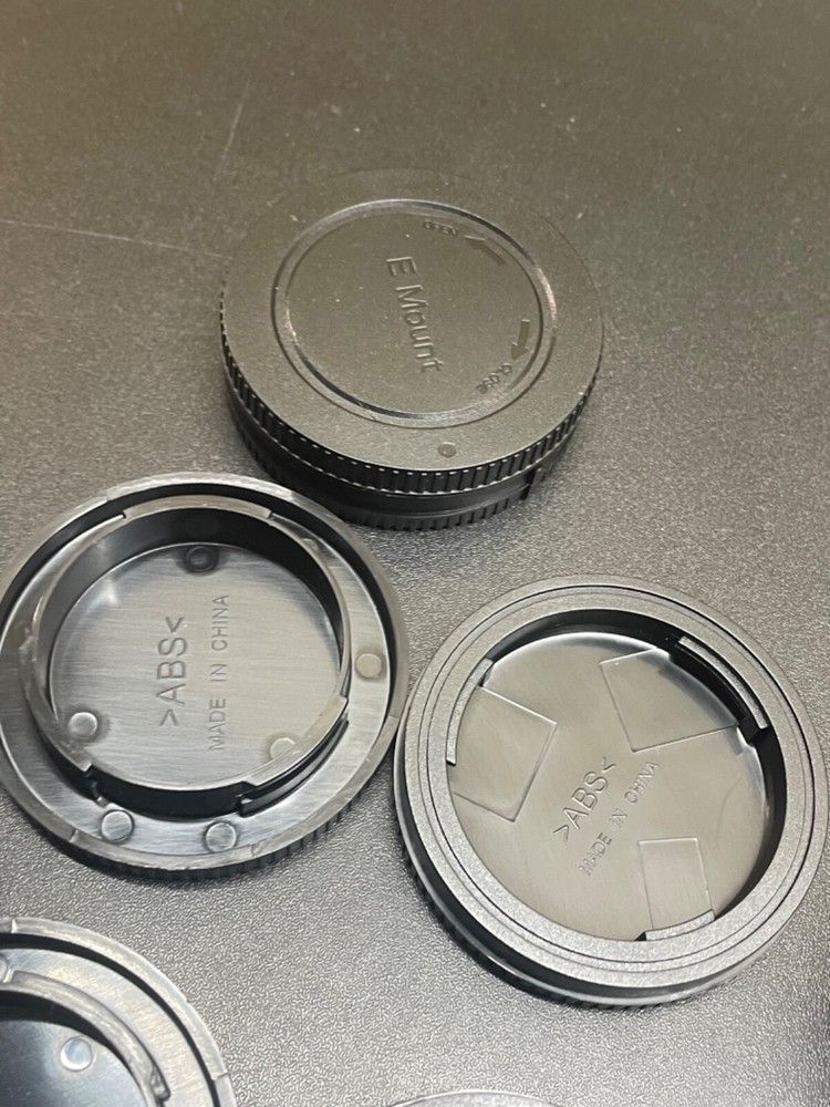 Sony Bundle Lot Cap E Mount cases and ACL SH116 see pics