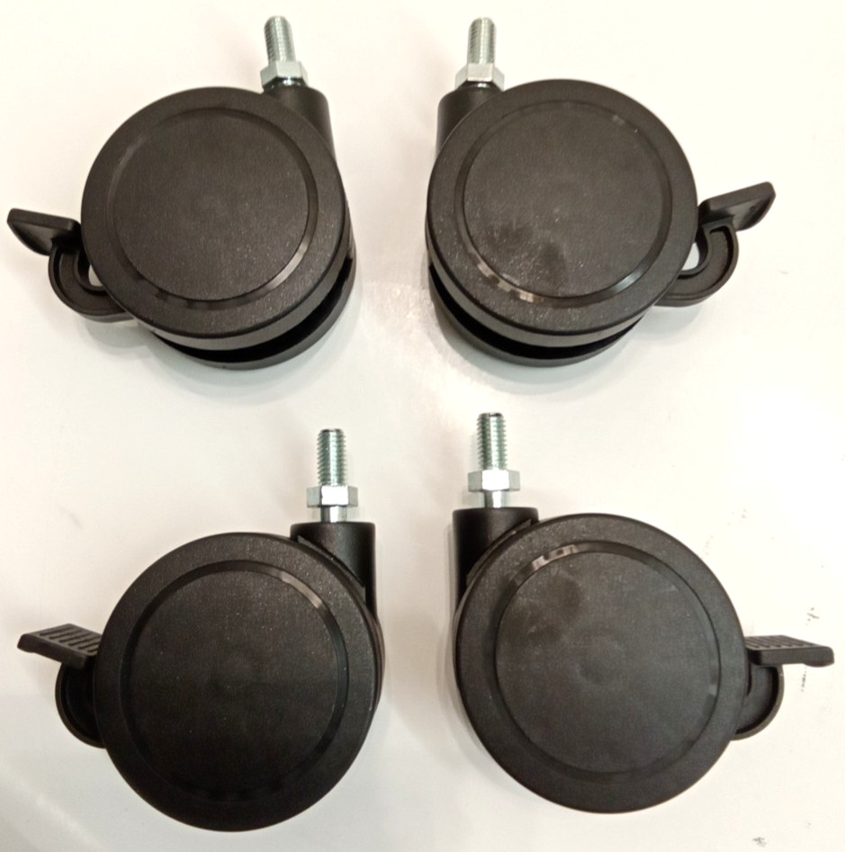 MasterVision Evolution Revolver Mobile Dry-Eraseboard Easel Casters & Hardware