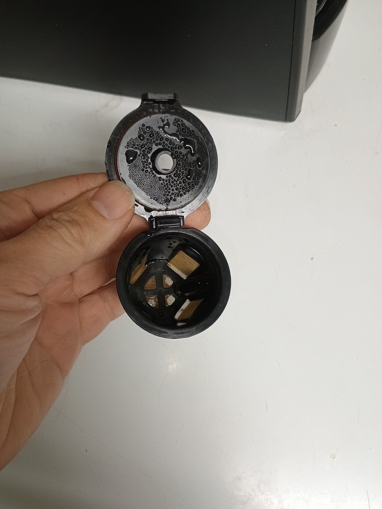 Icoffee rss100-exp single cup k-cup spin brew reusable basket