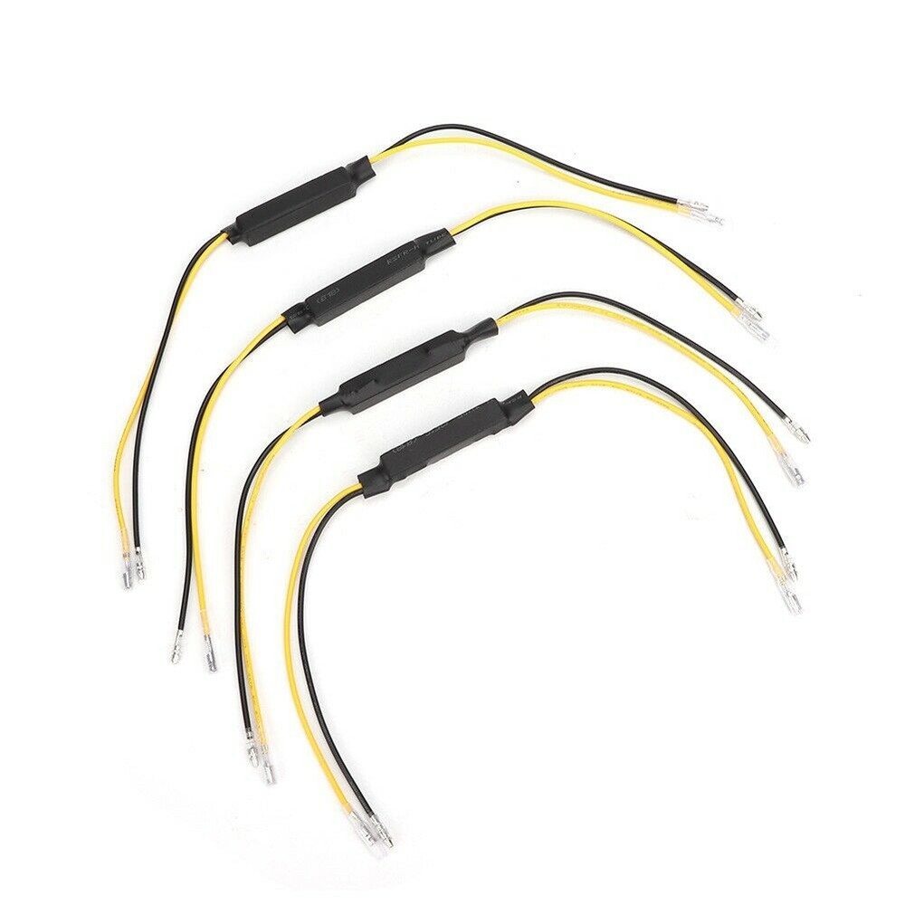 4Pcs LED Load Resistor Decoder Motorcycle Turn Signal Indicator Light LED Load