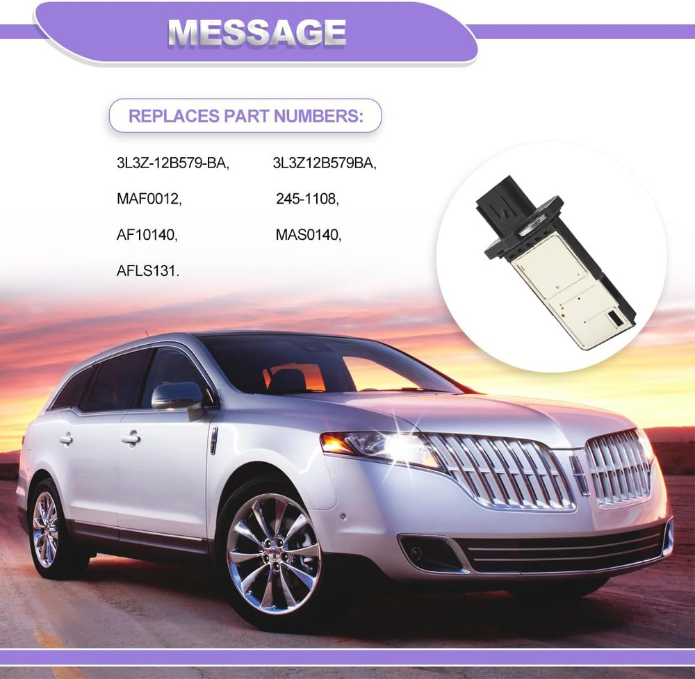 Mass Air Flow Sensor MAF Sensor Compatible With Ford Escape Expedition Explorer