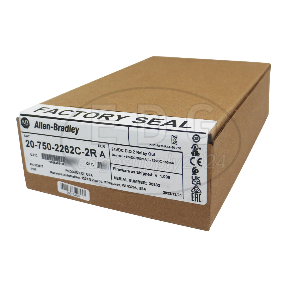 NEW Allen Bradley 20-750-2262C-2R PowerFlex 750 24V DC IO Option module