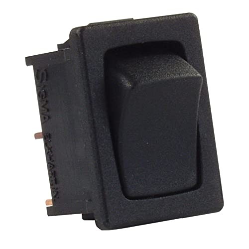 12811-5 Black 12V Mini Momentary On/Off Switch