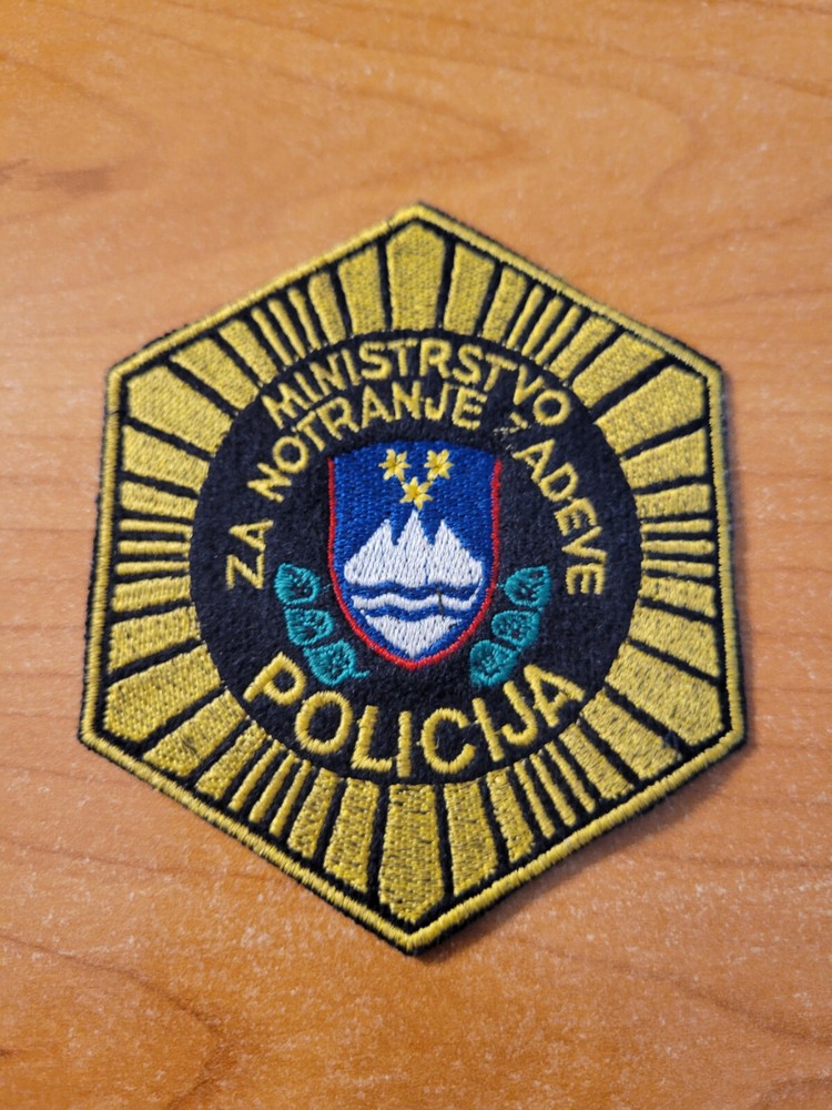 Slovenian Police Patch