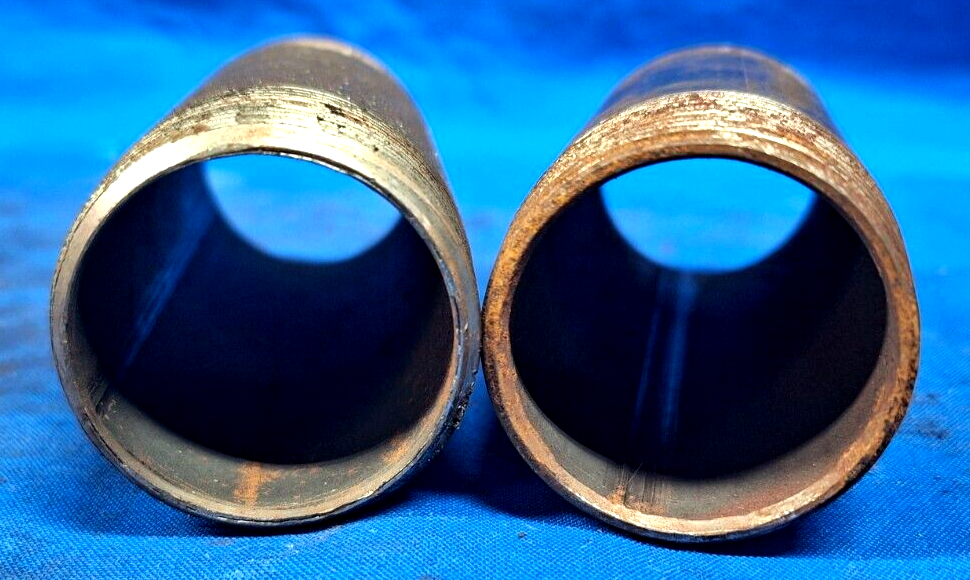 PIPE NIPPLE DOUBLE END THREAD ASSORTED LOT OF 4