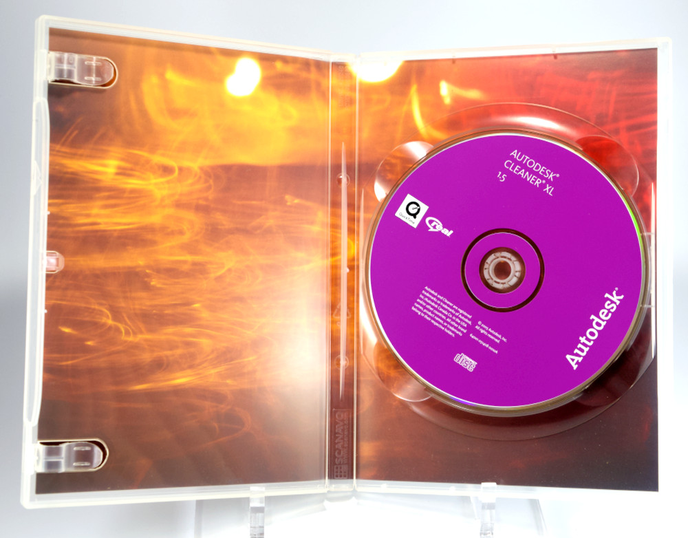 Autodesk Cleaner XL 1.5 Media Encoding Software & Serial Number CD