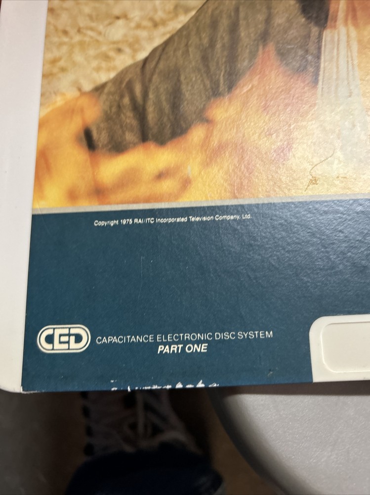 RCA SelectaVision CED Video Disk Moses With Burt Lancaster Part 1 &2
