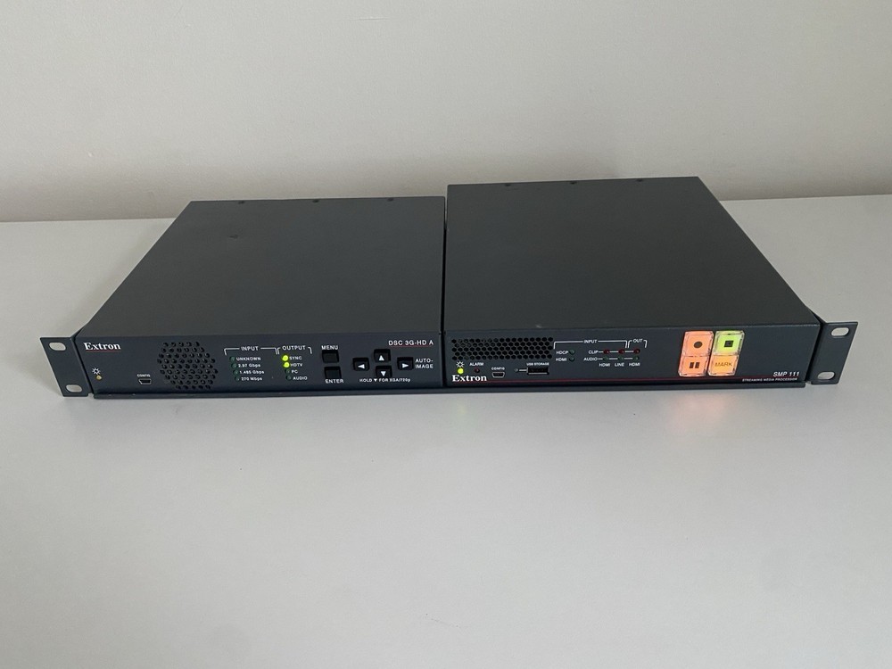 Extron DSC 3G-HD A & SMP 111 Pro Video Processing System