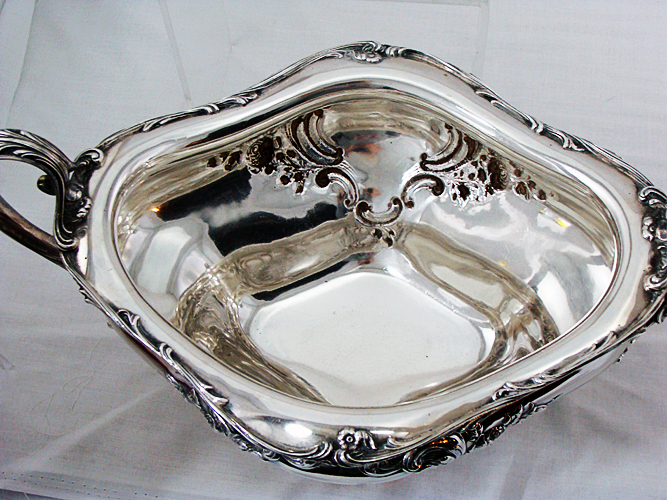 GORHAM Sterling Silver COVERED SOUP TUREEN or VEGETABLE DISH, c.1896