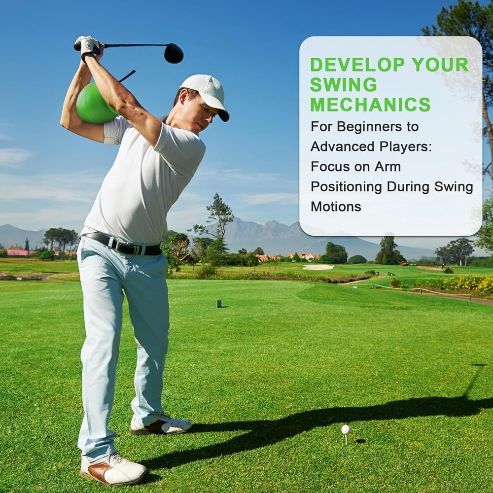 The Connector Golf Training Aid, Golf Swing Trainer for Posture Correction Pract