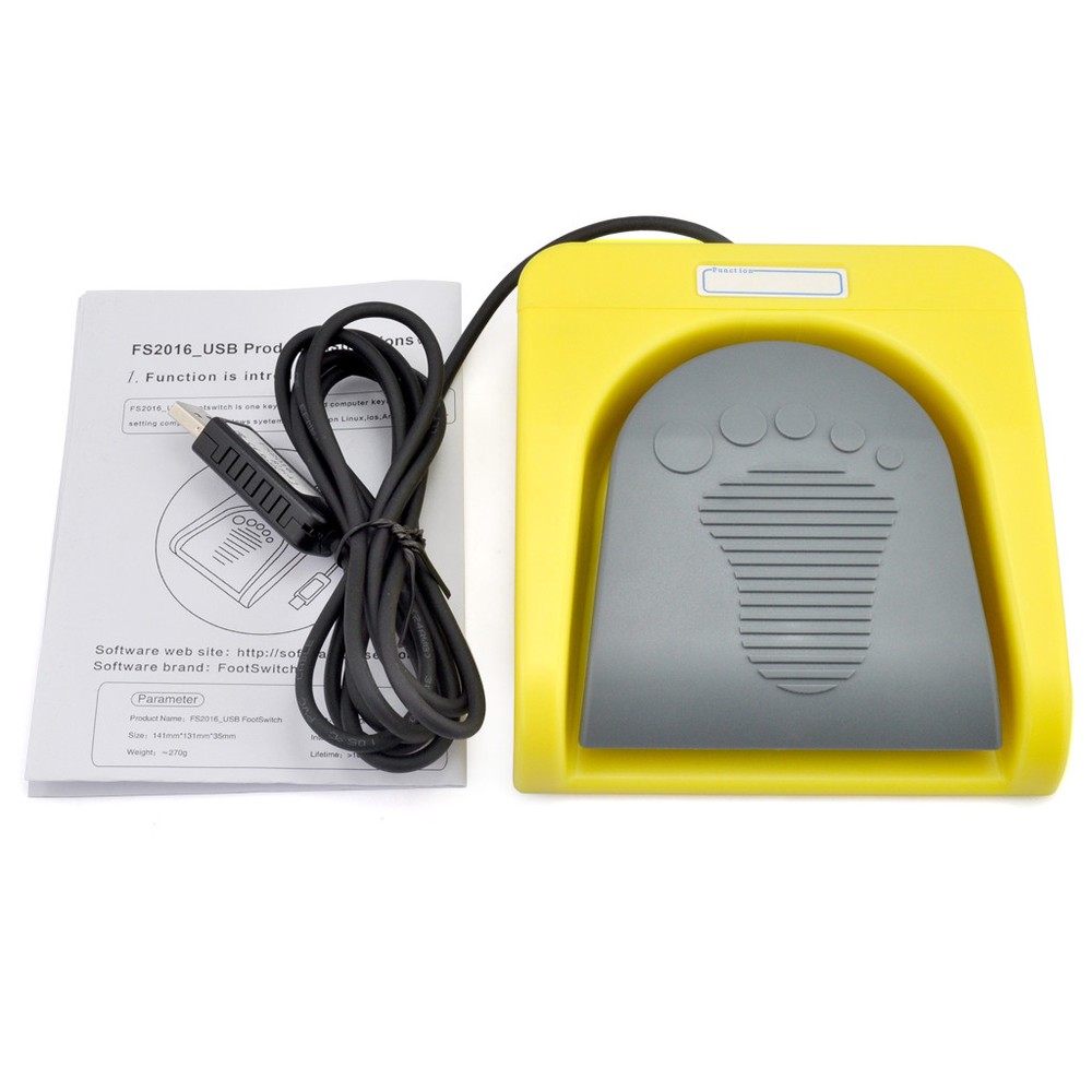 Single USB Foot Switch Control One Key Customized Computer Keyboard Action Pedal