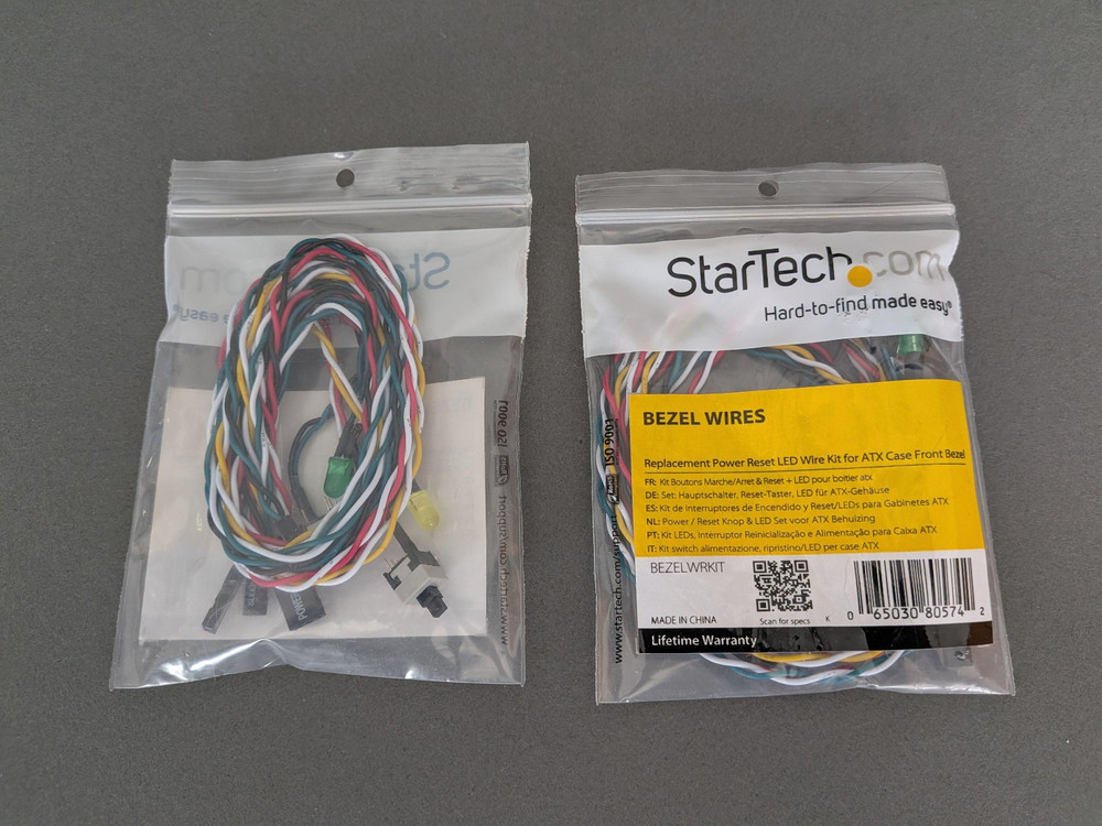 StarTech BEZELWRKIT Cable Power Reset HDD LED Wire Bezel KIT ATX