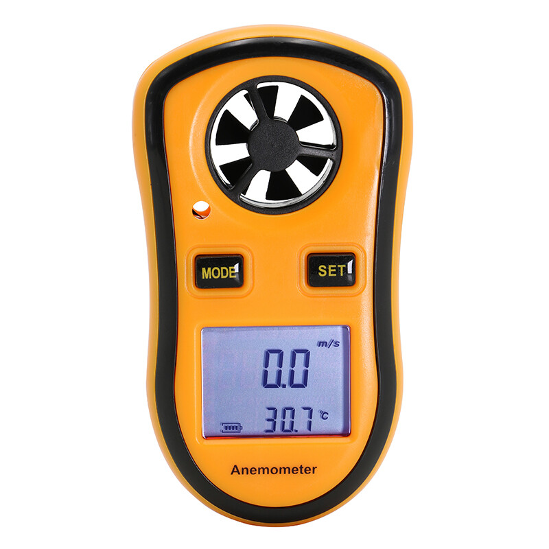 30m/s LCD Hand-held Thermometer Meter Digital Anemometer Wind Speed Meter