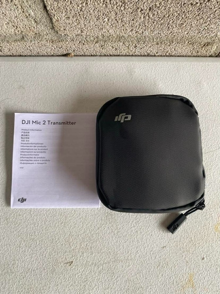 DJI Mic 2 Transmitter Shadow Black, Wireless Microphone