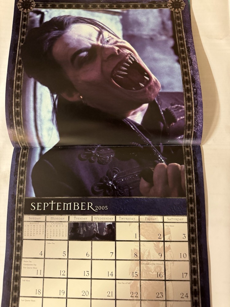 Van Helsing 2005 Wall Calendar(12X12)