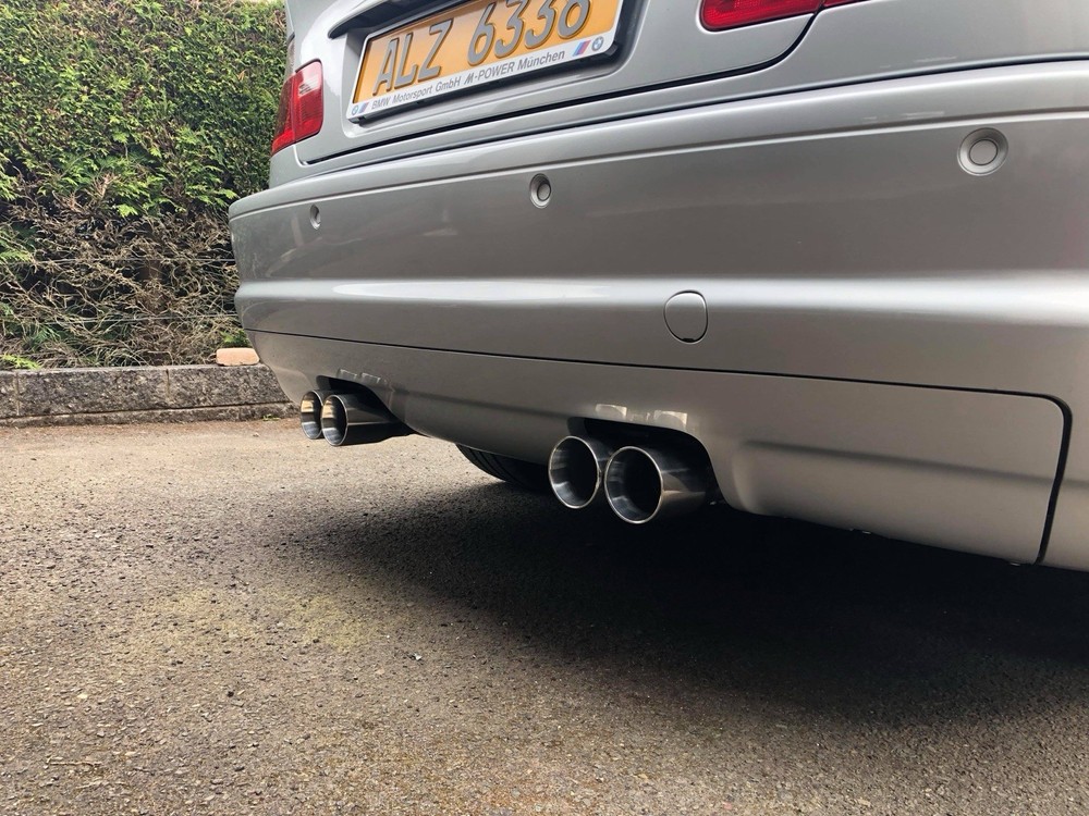 BMW M3 E46 EUROSTYLE EXHAUST TIPS