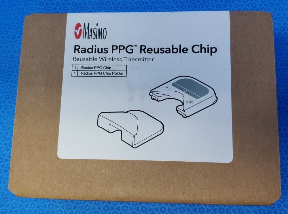 Masimo 4586 Radius PPG Reusable Chip -With Holder For Bluetooth Wireless Sensor