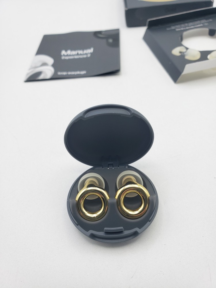 Loop Experience 2 Earplugs High Fidelity Hearing Protection Gold - Open Box