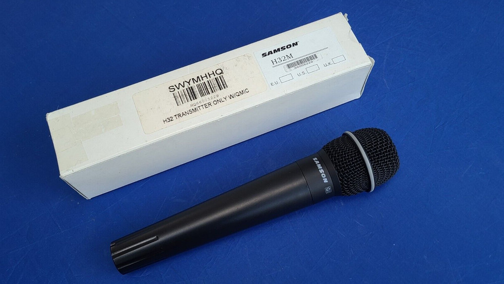 SAMSON UHF MICRO 32 CH DIVERSITY WIRELESS LAVALIERE & HANDHELD CAMERA MIC SYSTEM