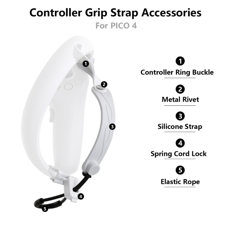 Lightweight Handle Strap for Pico 4 VR Controller Practical Function Strap