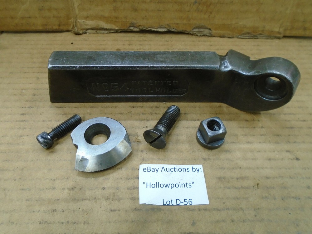 Armstrong No. 54 Lathe Threading 60 Degree Thread Tool w/ Holder D56