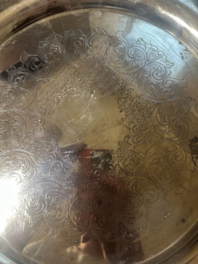 Silver Platted Plates