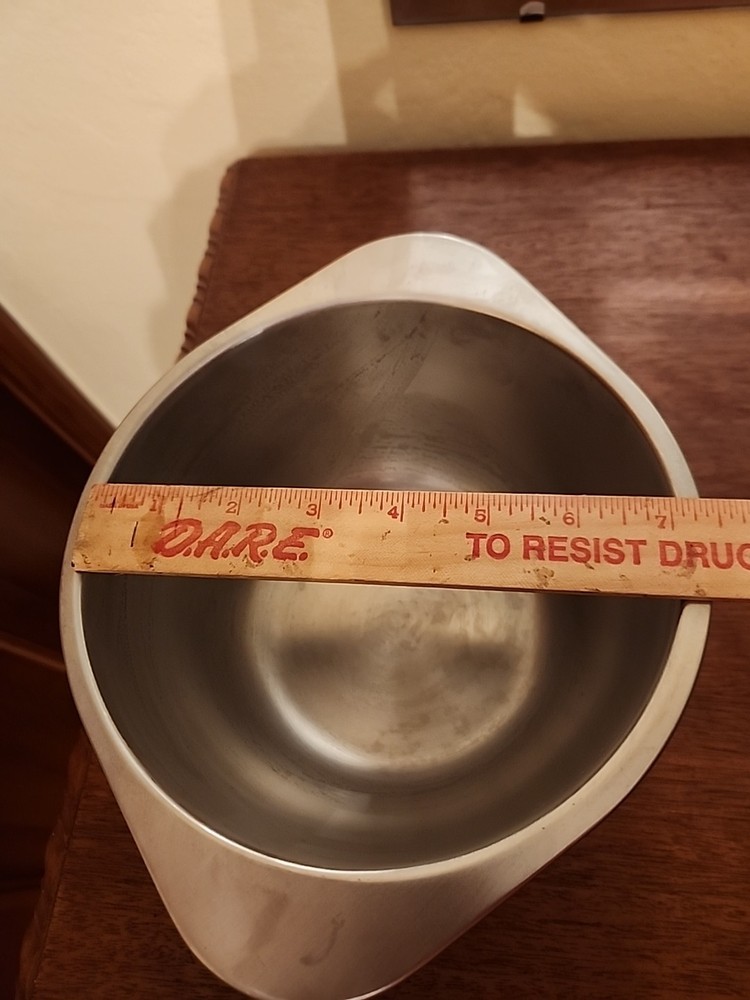 REVERE WARE STAINLESS DEEP DOUBLE BOILER INSERT FITS 3 & 4 QUART SAUCEPANS