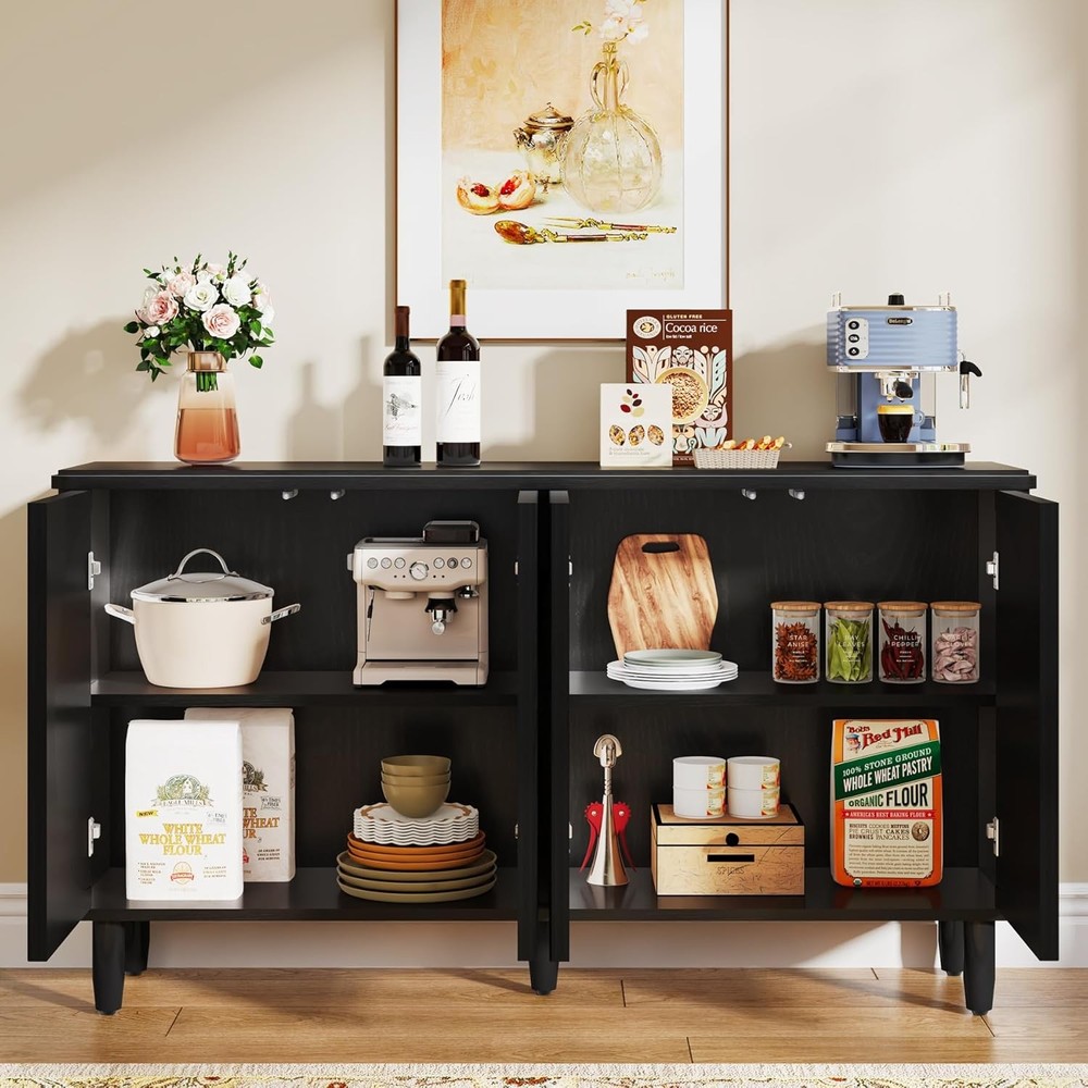 Buffet Cabinet Sideboard with Storage, Modern Storage Cabinet Sideboard Buffet