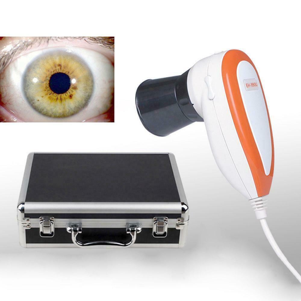 NEW 5.0 MP USB Iriscope Iris Analyzer Iridology camera + pro Iris Software Best