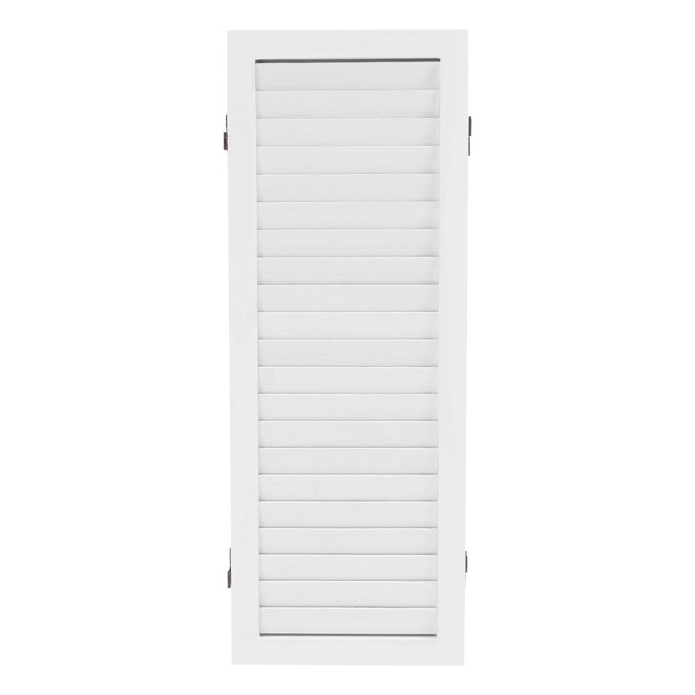 Modern 3 Panel Room Divider Screen, Freestanding Folding Room Divider, White