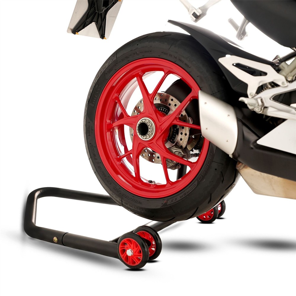 R&G Single Sided Workshop Paddock Stand Black (Left) Norton V4CR 2024