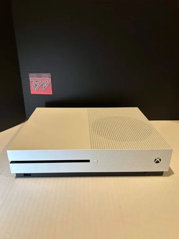 Microsoft Xbox One S White 500GB Halo Collection Open Box Complete + Controller