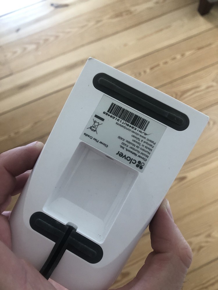 Clover Flex Charging Cradle K400 Used