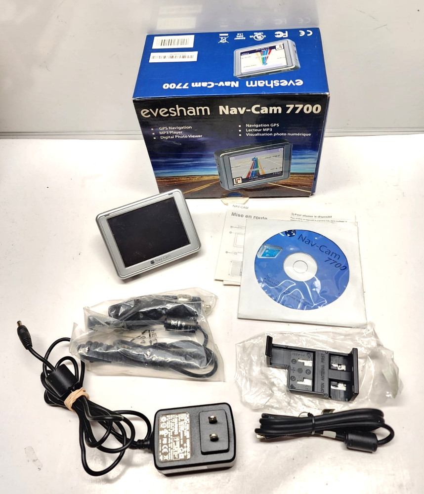 Evesham Nav-Cam 7700 GPS Works