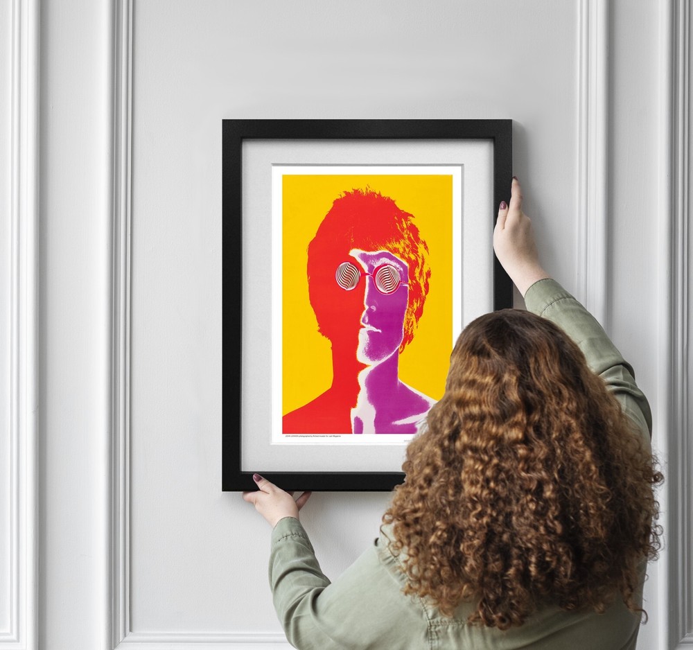 John Lennon - Psychedelic Poster Five Print - Posters or Three Frame Options