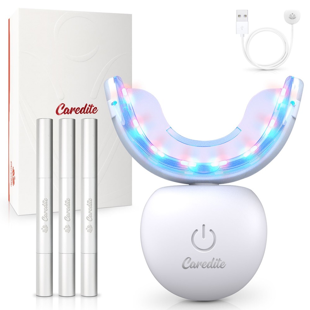 Teeth whitening GEL kit with LED light