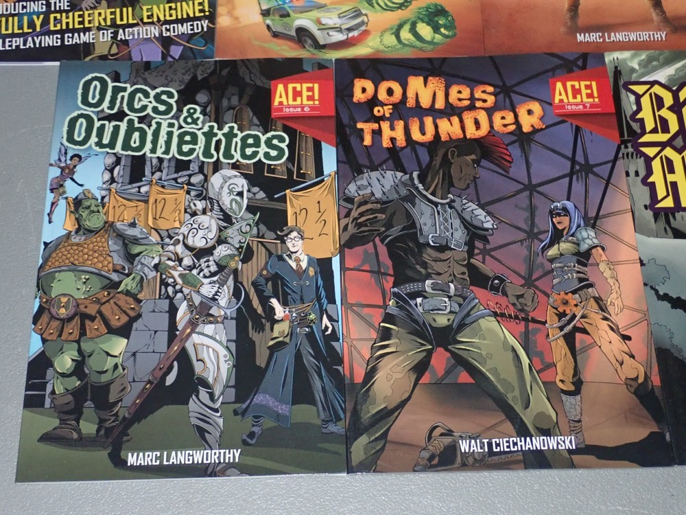 Awfully Cheerful Engine Russ Morrissey ACE Issues 1-9