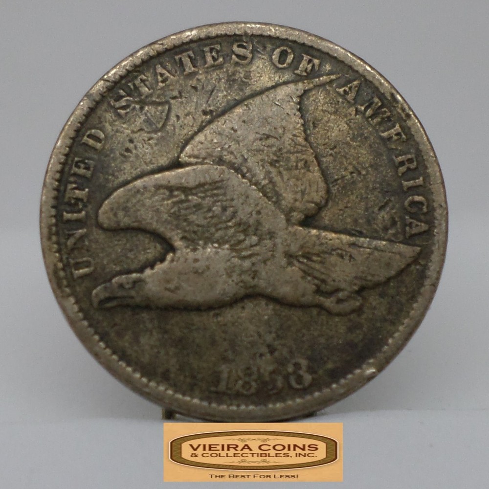1858 Flying Eagle Cent - #C52984NQ