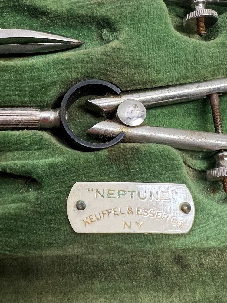 Vintage Paragon Keuffel & Esser Co NEPTUNE Drafting Tools Compass