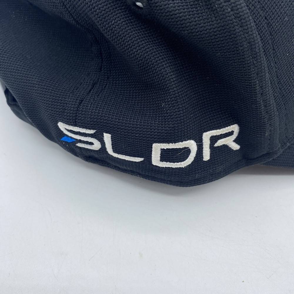 TaylorMade SLDR Tour Preferred Black Strapback Adjustable Golf Hat