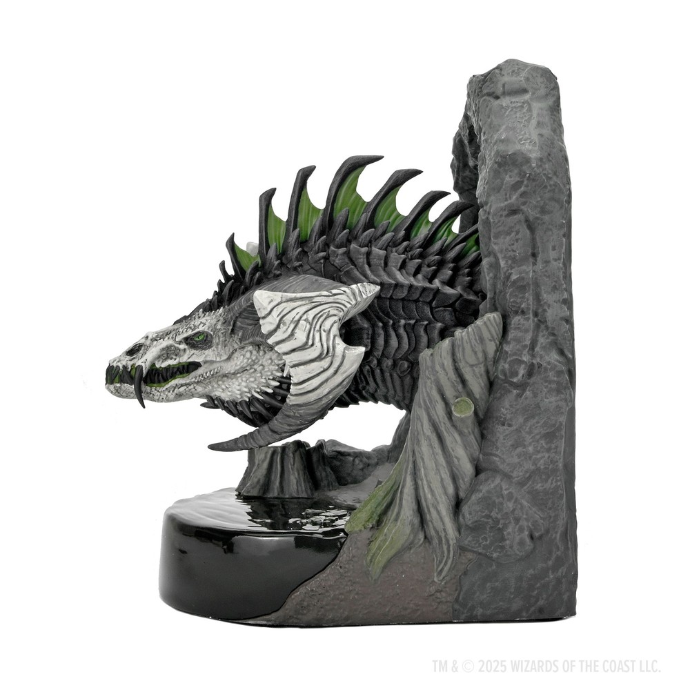 BACK-ORDER - D&D Bookend: Black Dragon